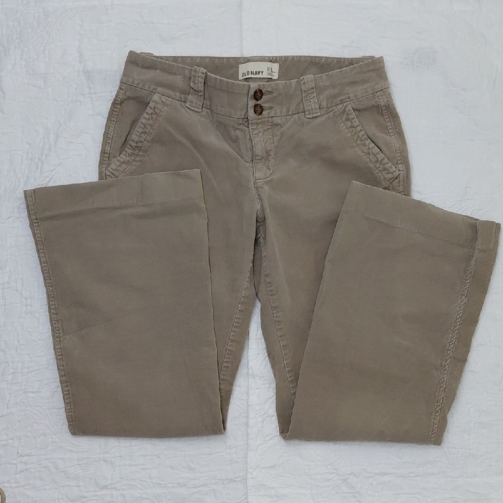 Old Navy Taupe Straight-Leg Chinos Sz 4